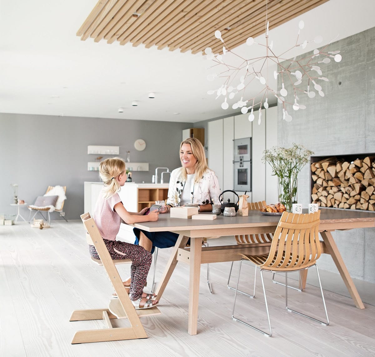 Stokke Tripp Trapp Highchair, Anniversary Edition - Oak White