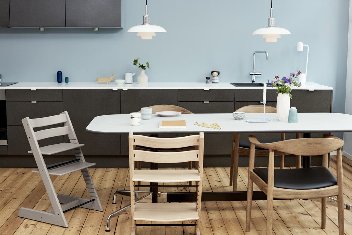 Stokke Tripp Trapp Oak High Chair - Black