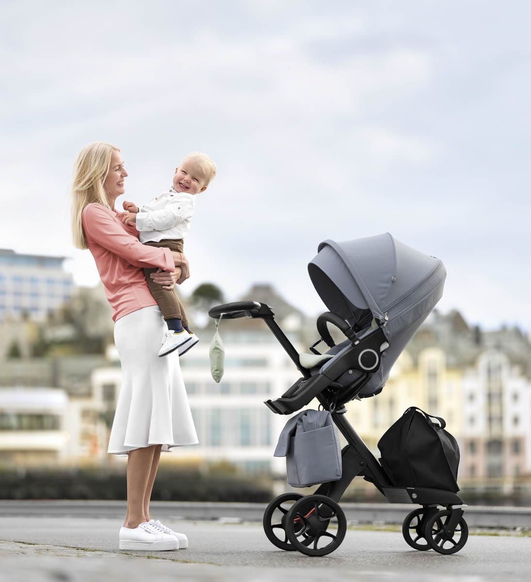 Stokke Xplory Balance Stroller - Blue