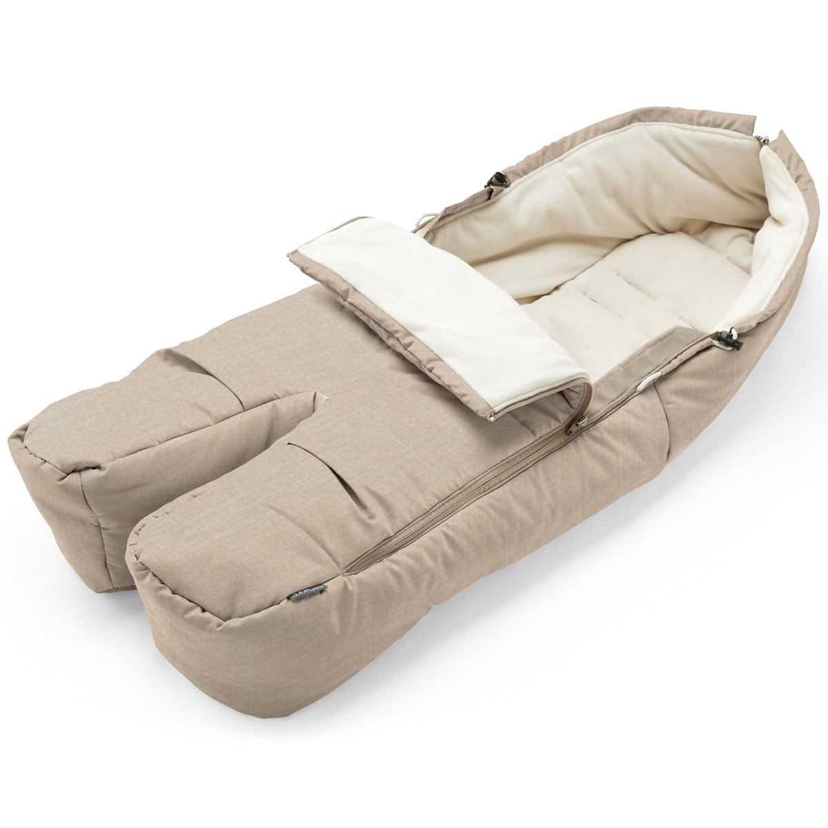 Stokke Footmuff - Beige Melange