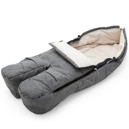 Stokke Footmuff - Black Melange