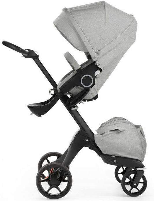 Stokke Xplory Stroller - Black/Grey Melange