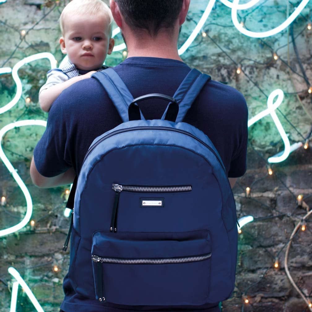 Storksak Charlie Backpack Diaper Bag - Navy
