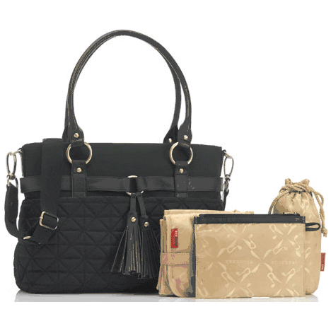 bugaboo storksak nylon Storksak Isabella Nylon Diaper Bag in Black
