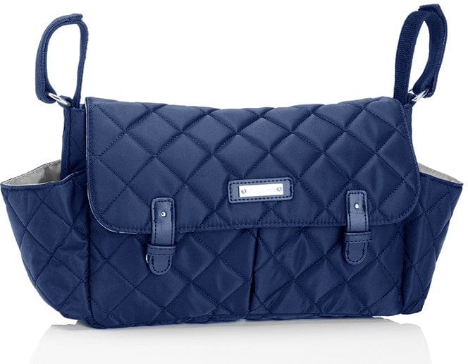 Storksak Quilted Stroller Organizer - Navy