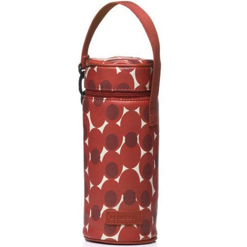 Storksak Single Bottle Holder - Retro Dot Red - SK1102