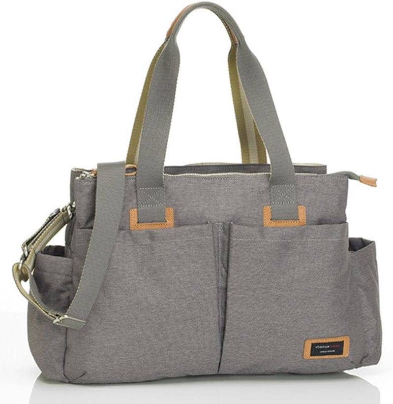 Storksak Travel Shoulder Bag - Grey - SK8079