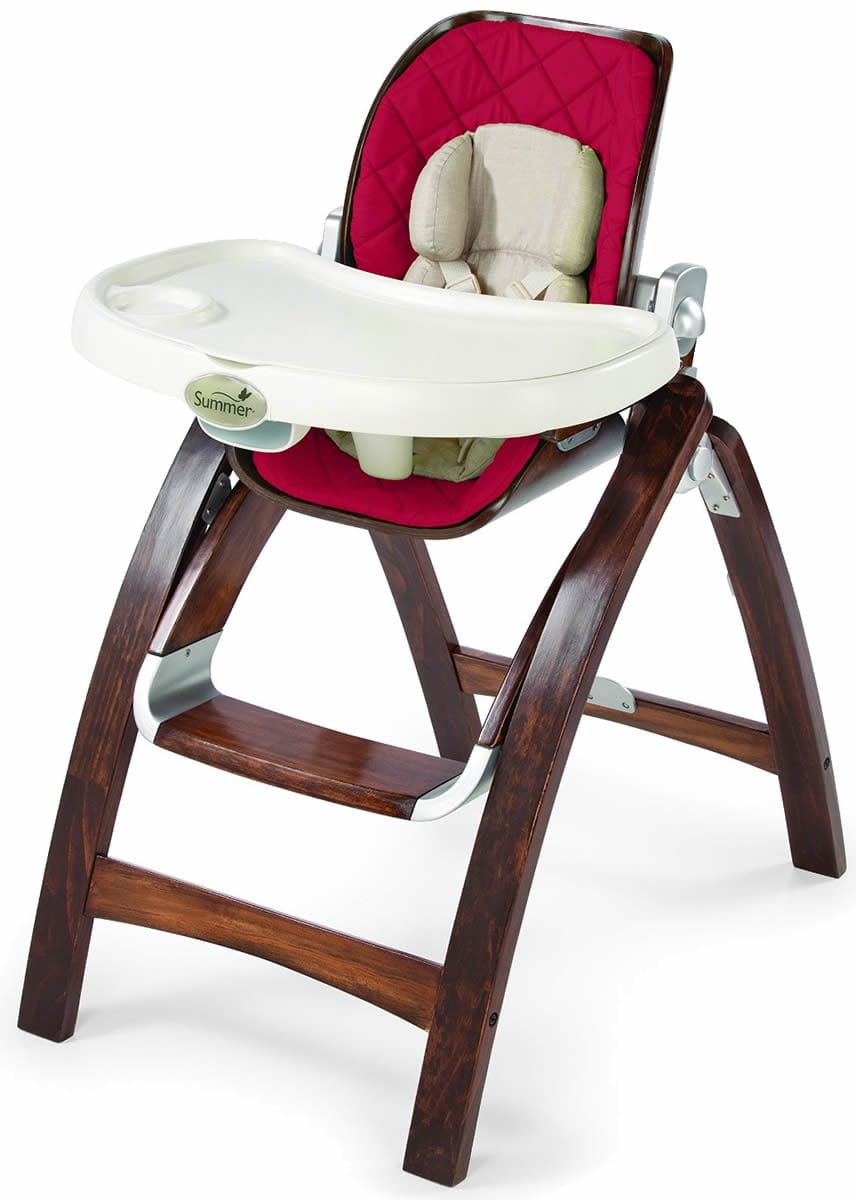 Summer Infant Bentwood High Chair - Cranberry - 22420