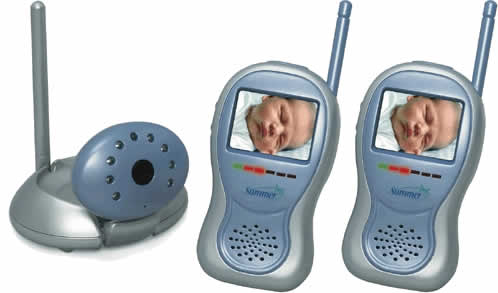 Summer Infant Deluxe Day & Night Handheld Baby Video Monitor Plus Extra Receiver - Blue