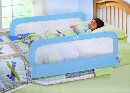 Summer Infant Sure & Secure Double Bedrail - Blue - 12434A