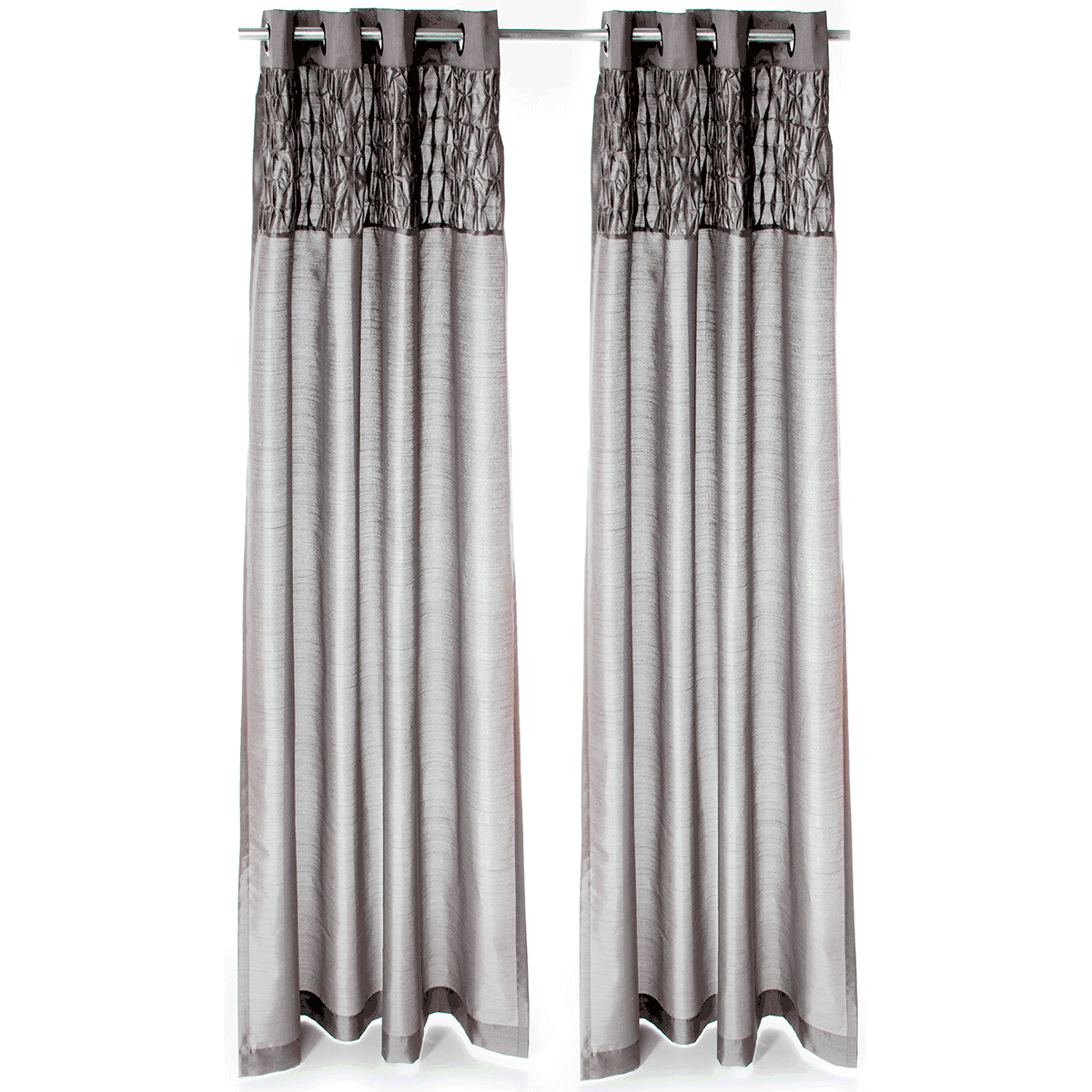 Sweet Potato Addison Drapery Panels in Gray (Set of 2)