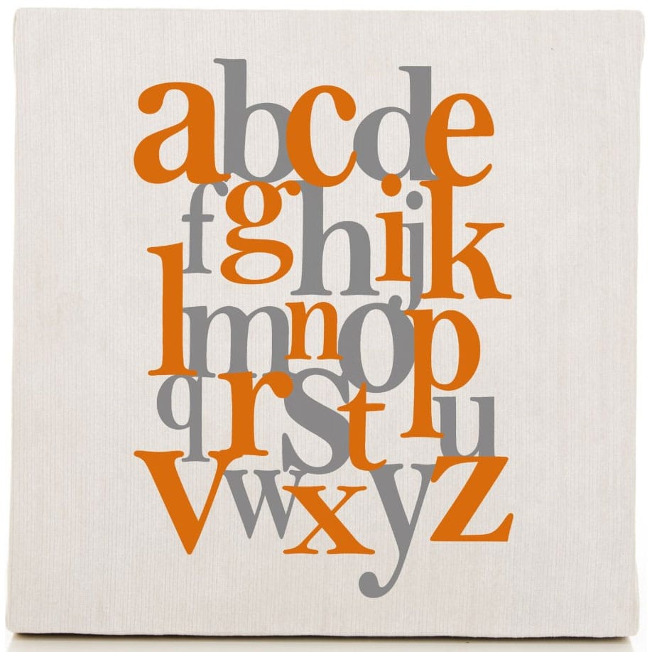 Sweet Potato Echo Wall Art - Alphabet - 90593