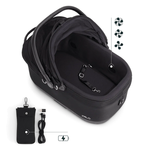 Tavo Pets Maeve iso6X Wind Pet Car Seat - Onyx