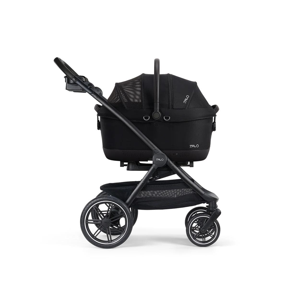 Tavo Pets Maeve iso6X Wind + Roscoe Trek Pet Travel System Bundle - Onyx