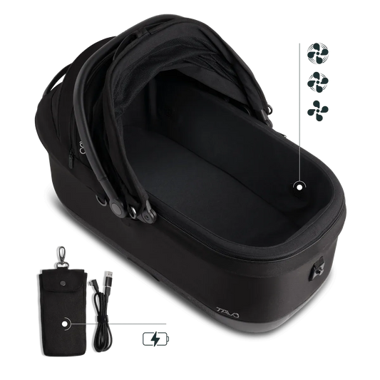 Tavo Pets Maeve iso7X-R Wind Pet Car Seat - Onyx