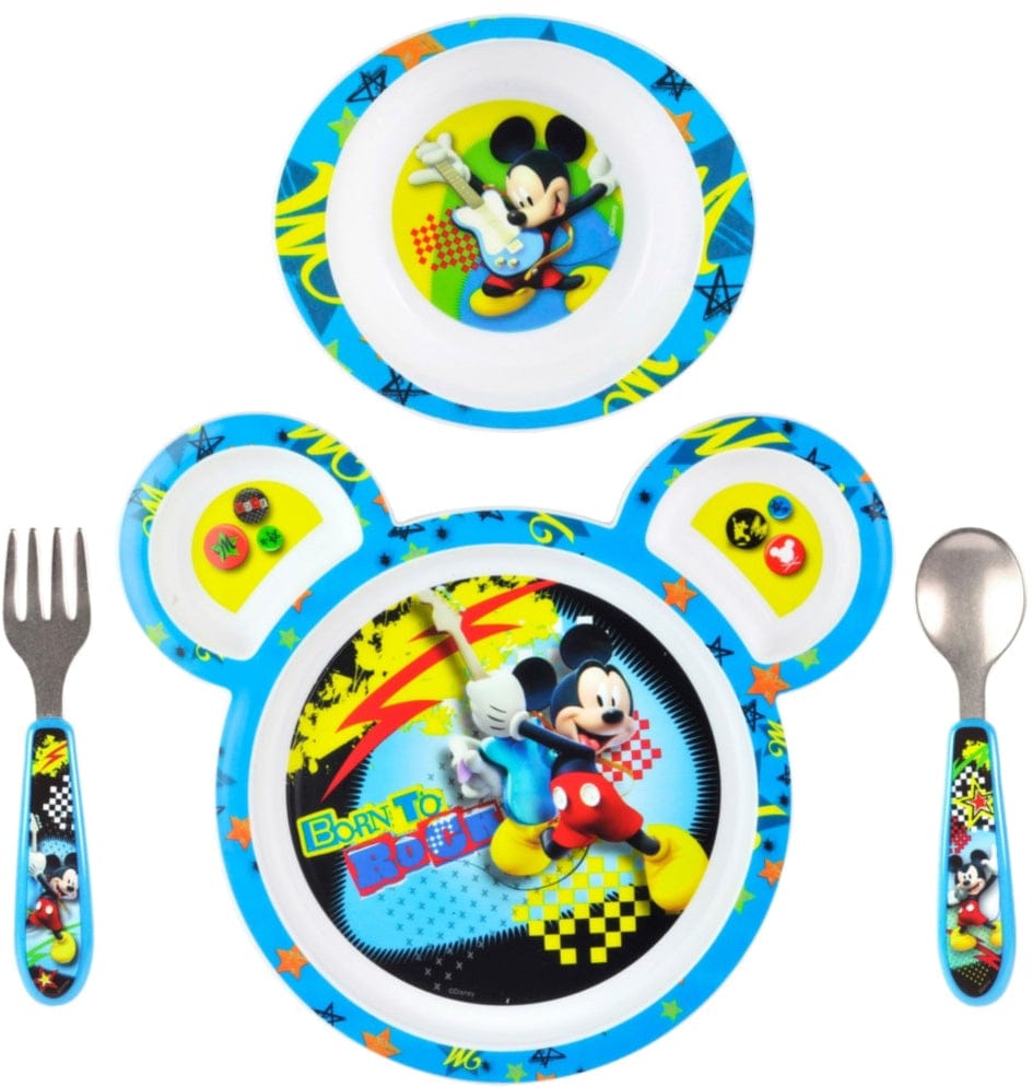 The First Years Disney Mickey Mouse 4-Piece Feeding Set - Y9068