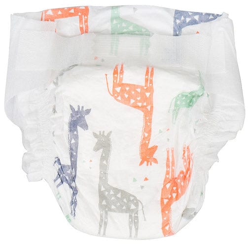 The Honest Company Diaper Pack in Multi-Colored Giraffes - Size 0 (Newborn)