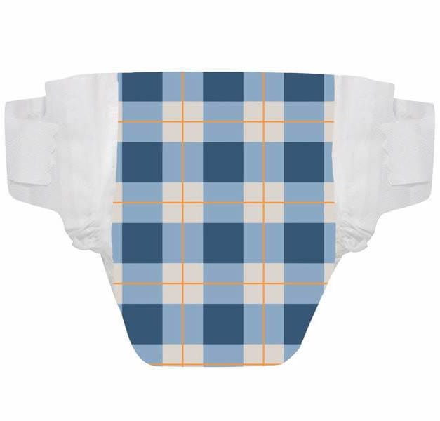 The Honest Company Diaper Pack in Navy Flannel - Size 2 (12-18 lbs)