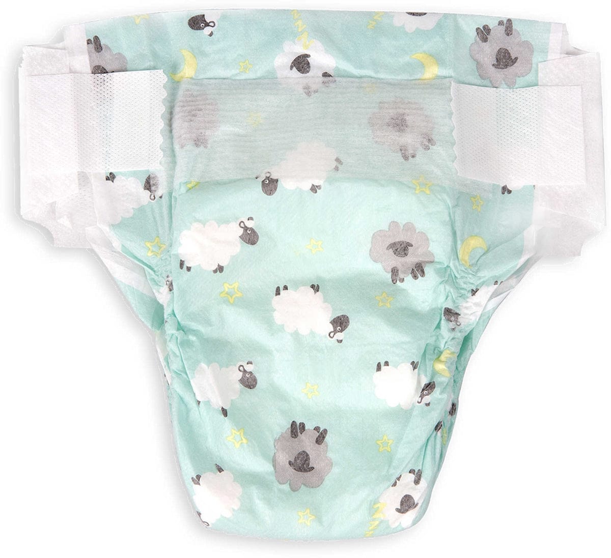 The Honest Company Overnight Diapers in Sleepy Sheep - Size 4 (22-37 lbs) - 8.1781E+11