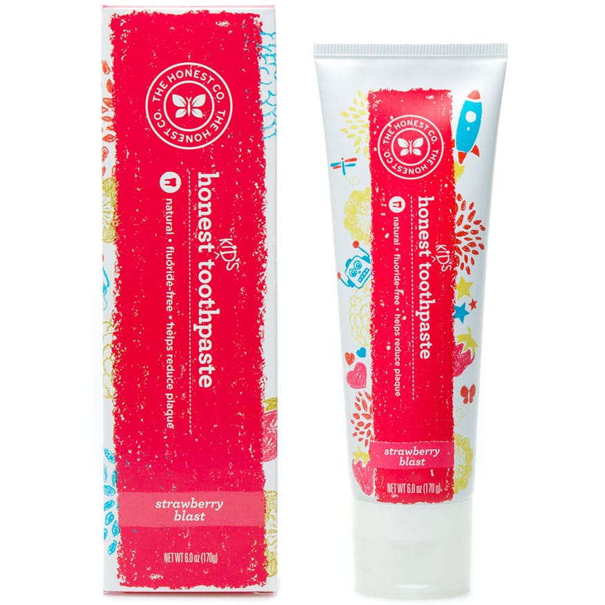 The Honest Company Strawberry Kids Toothpaste - 6 oz