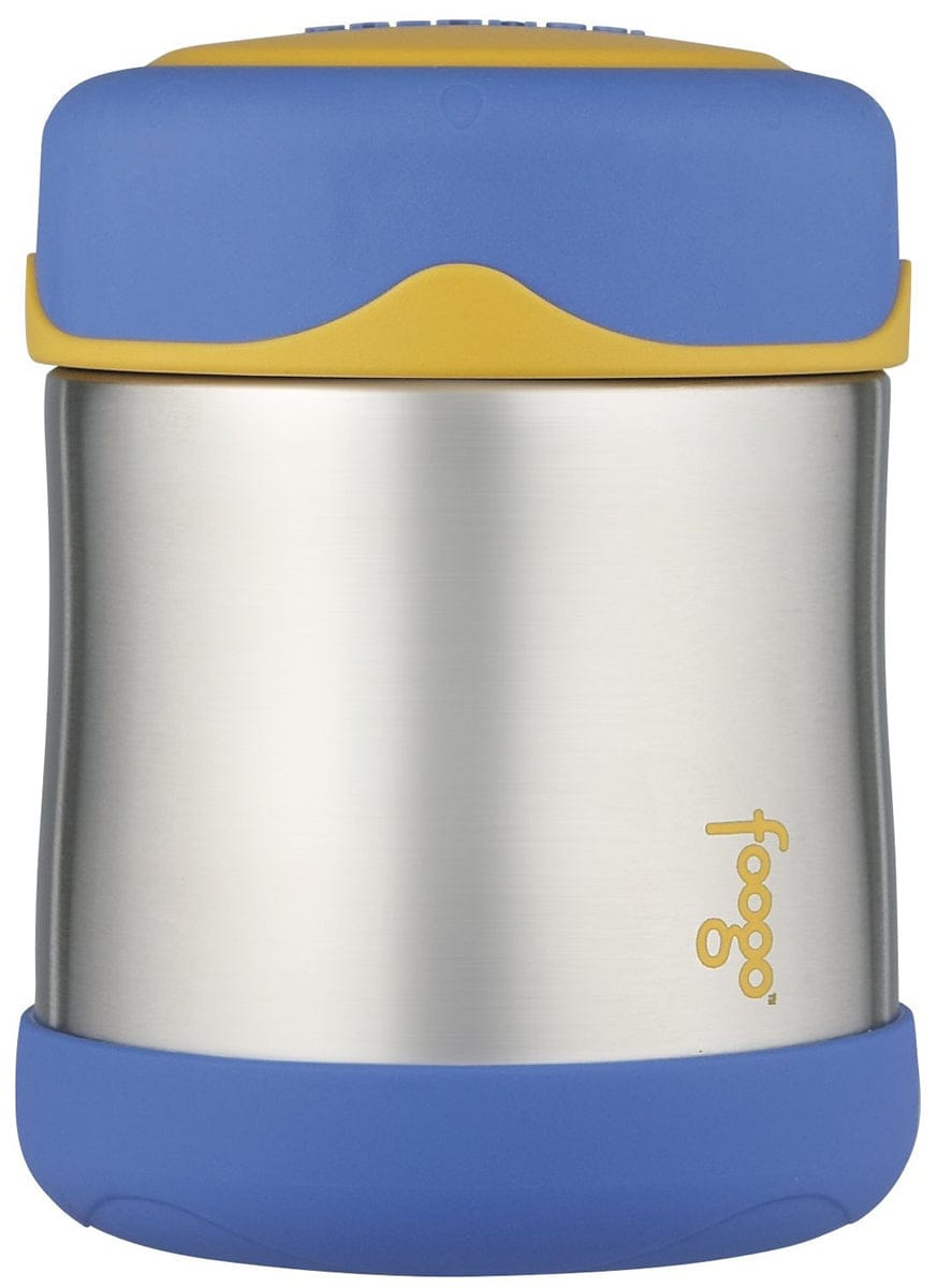 Thermos Foogo Leak-Proof Stainless Steel Food Jar - 10 Ounce - Blue - B3000BL002