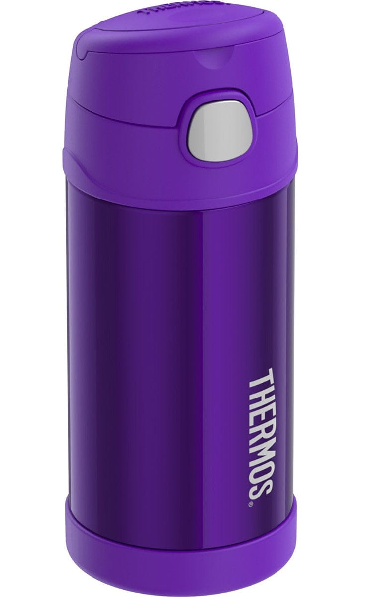 Thermos FUNtainer Vacuum Insulated Stainless Steel Straw Water Bottle 12oz - Violet