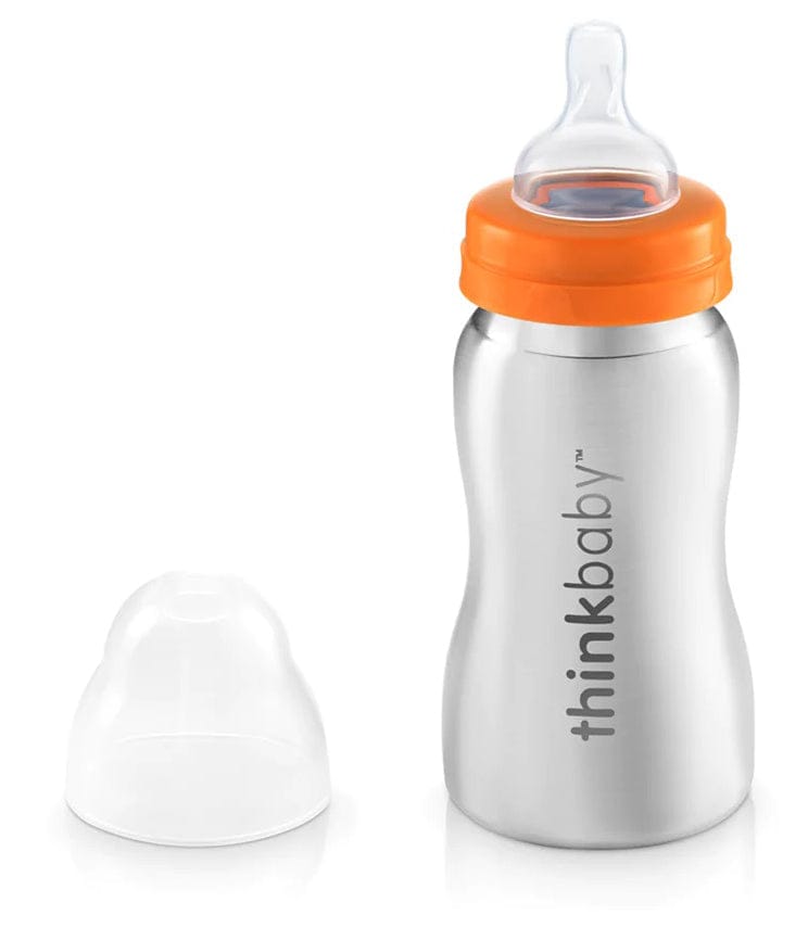 ThinkBaby Bottle of Steel, 9oz - Orange - 44033