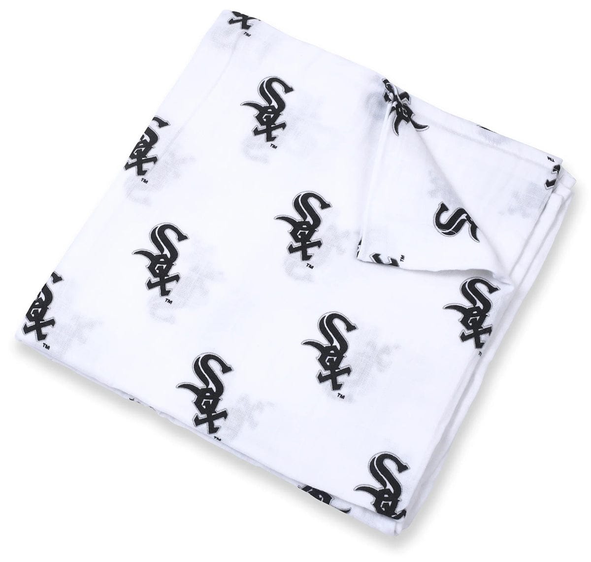 Three Little Anchors MLB Swaddle Blanket - Chicago White Sox - TLAWHX100