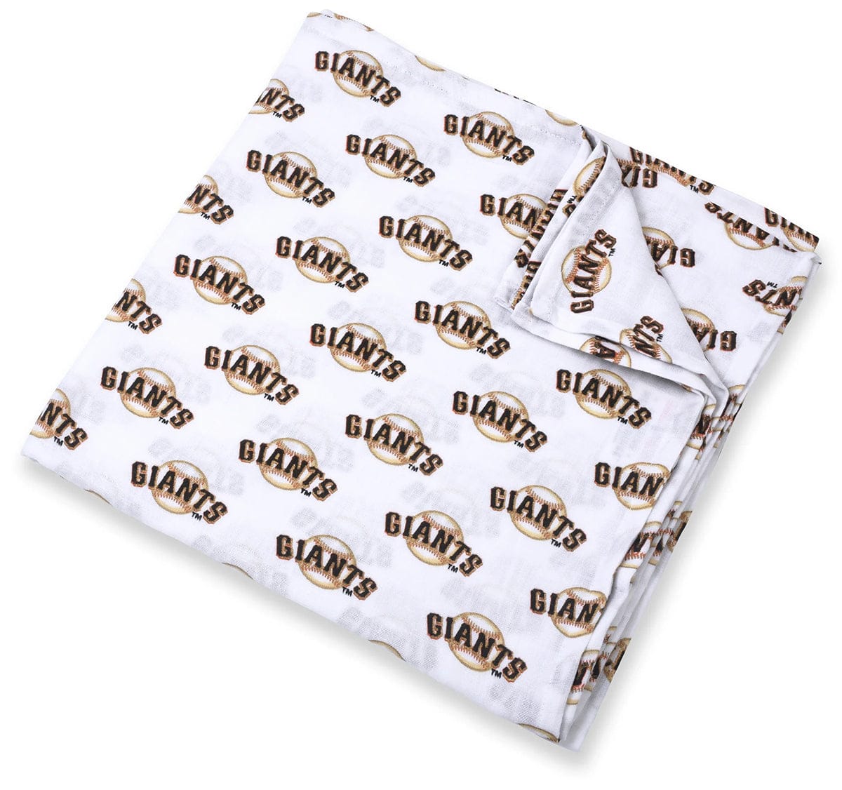 Three Little Anchors MLB Swaddle Blanket - San Francisco Giants - TLASFG100