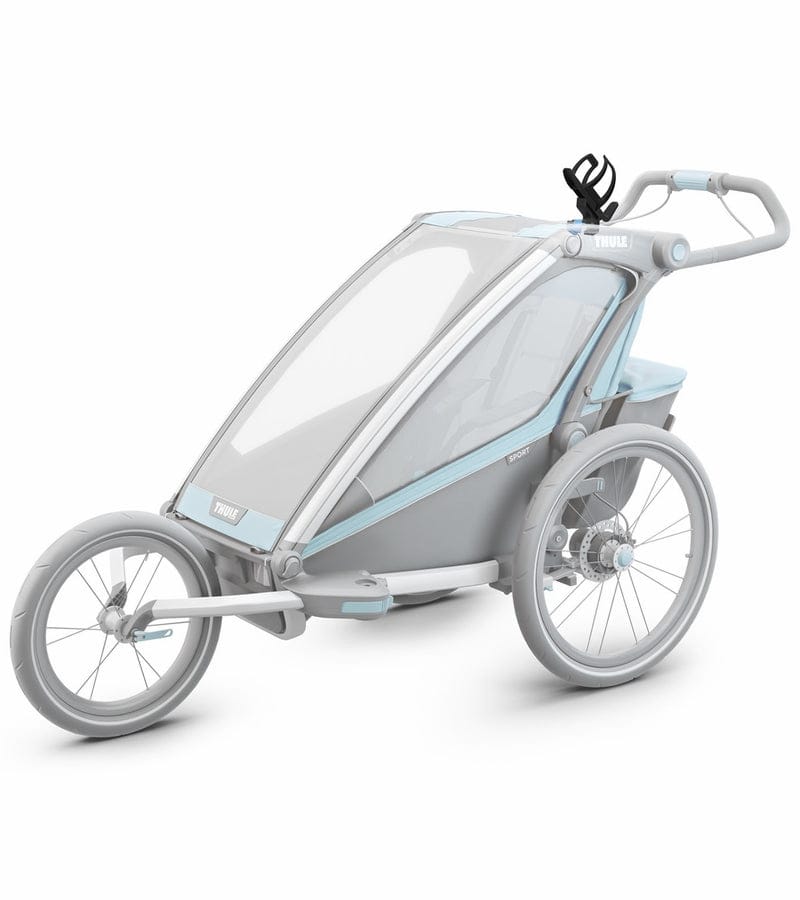 Thule Chariot Cross 2 Multisport Trailer Stroller Summer Bundle - Majolica Blue - 10202023-CAGE