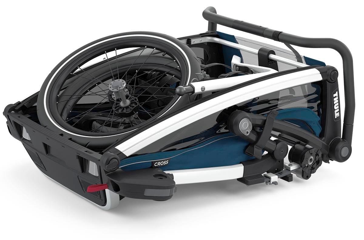 Thule Chariot Cross 2 Multisport Trailer + Stroller - Majolica Blue - 10202023