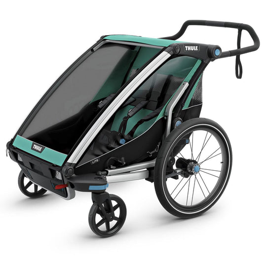 Thule Chariot Lite 2 Double Multisport Trailer + Stroller - Bluegrass - 10203007
