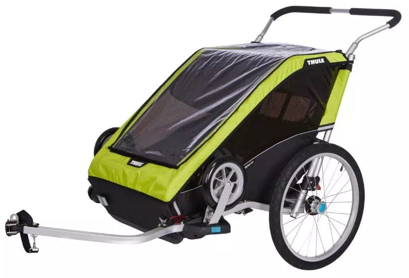 Thule OPEN BOX Chariot Cheetah XT 2 Trailer + Stroller - Chartreuse - 10100824-ob