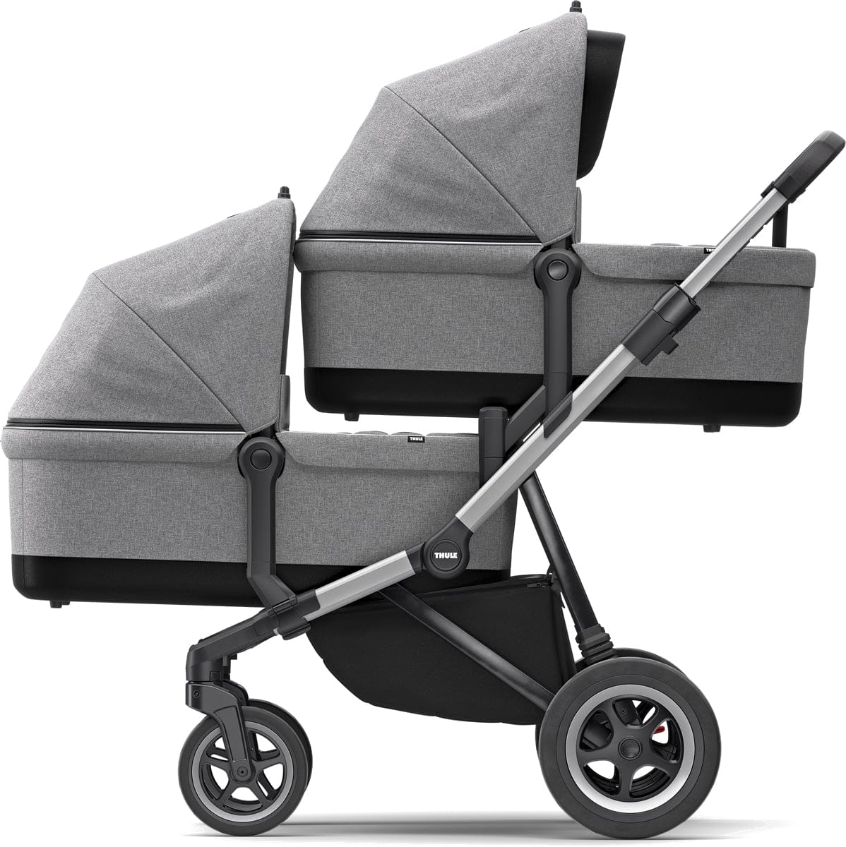 Thule Sleek Single-to-Double Stroller - Midnight Black - 11000002