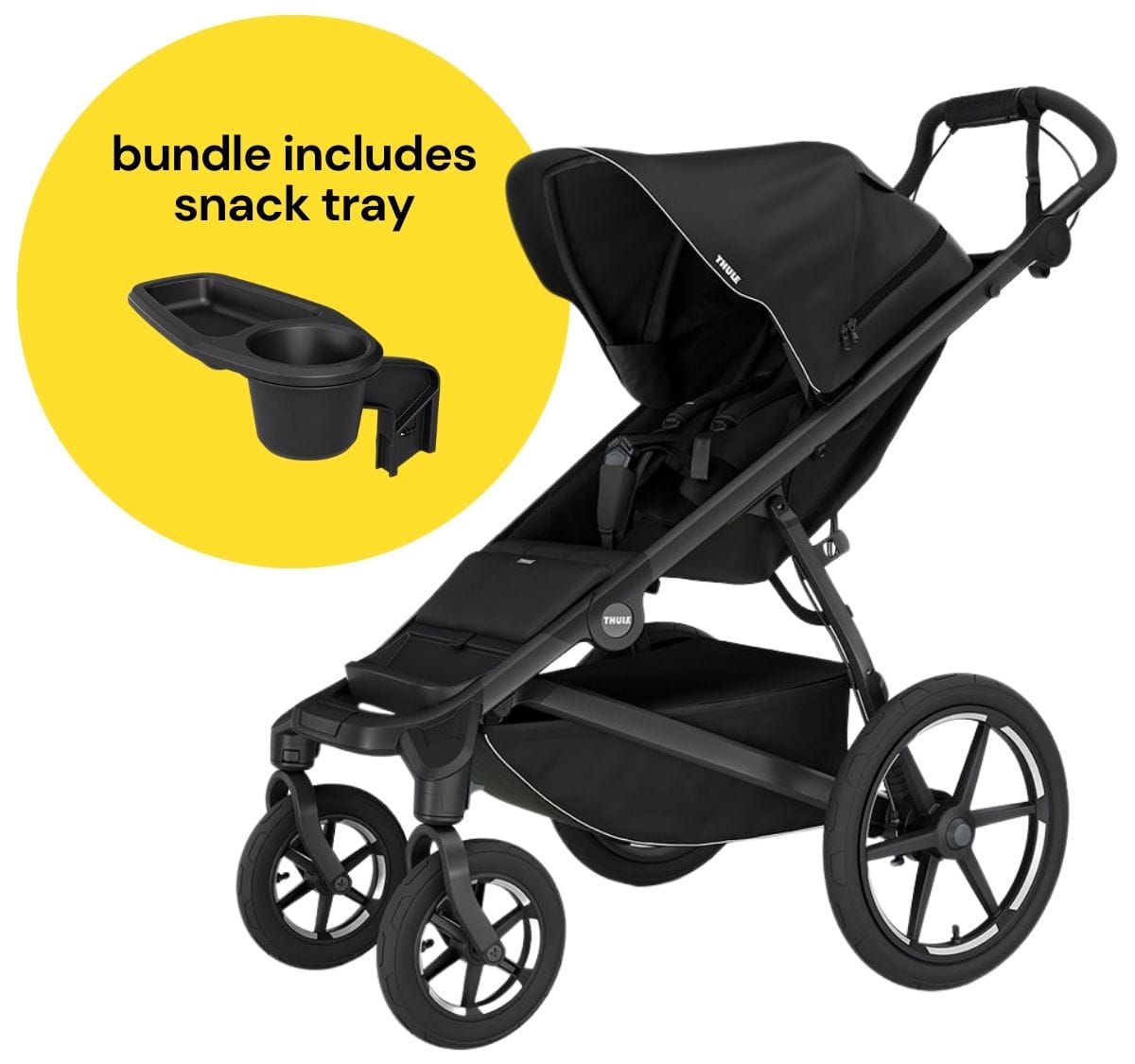 Thule Urban Glide 4-Wheel All-Terrain Stroller with NON-Magnetic Buckl