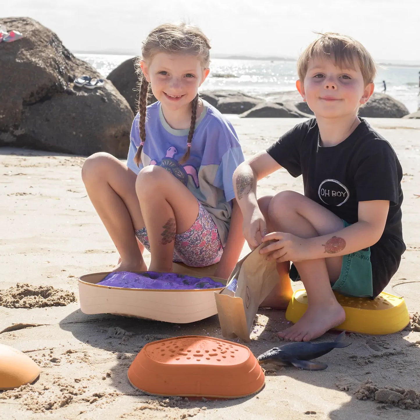 Tiny Land® Stepping Stones - Sunset Hues - TLTGSS001YL