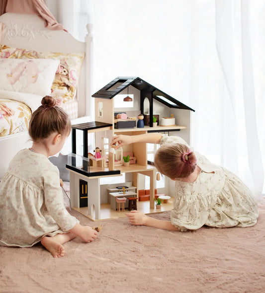 Tiny Land® Sweetwood Edge Dollhouse - TLTGDH002BK