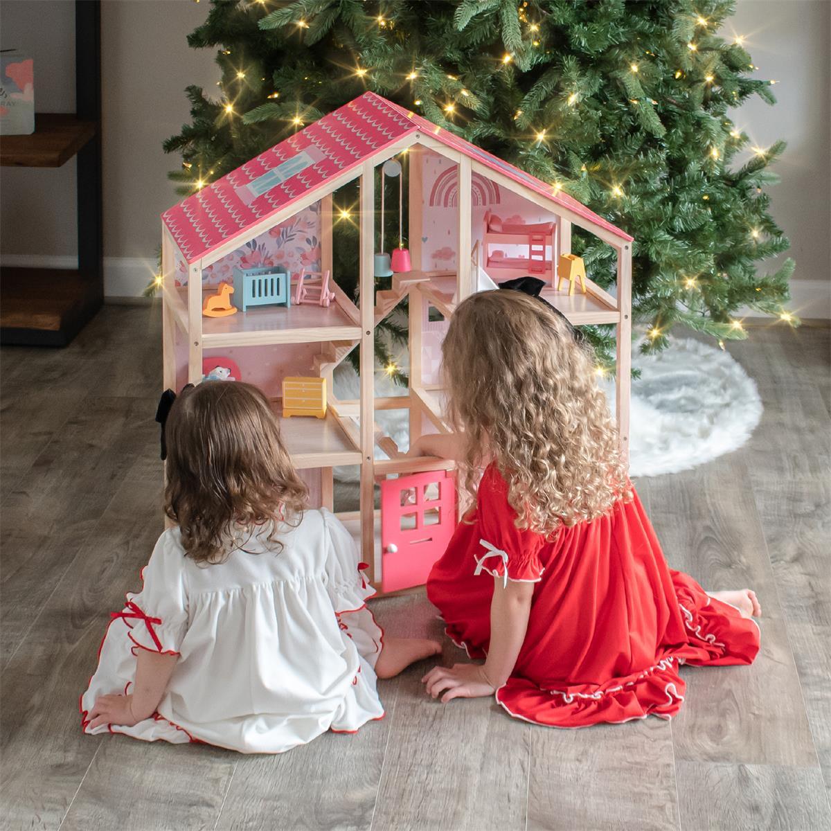 Tiny Land® Sweetwood Love Dollhouse without Dolls - WT0017