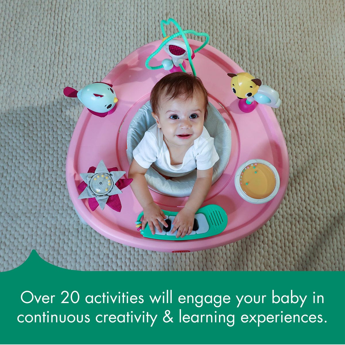 Tiny Love 5-in-1 Here I Grow Stationary Activity Center - Tiny Princess Tales - WA111FJJ