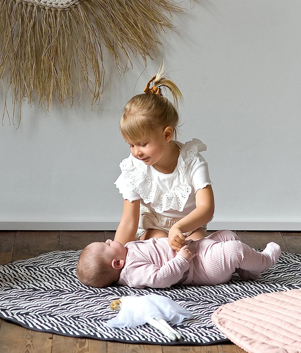 Toddlekind Quilted Cotton Reversible Playmat - Anchor - 4260620339102