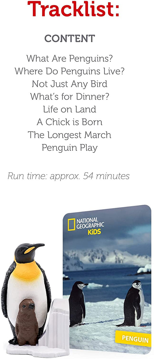Tonies National Geographic Kid: Penguin Audio Character (5-8y) - 10001039