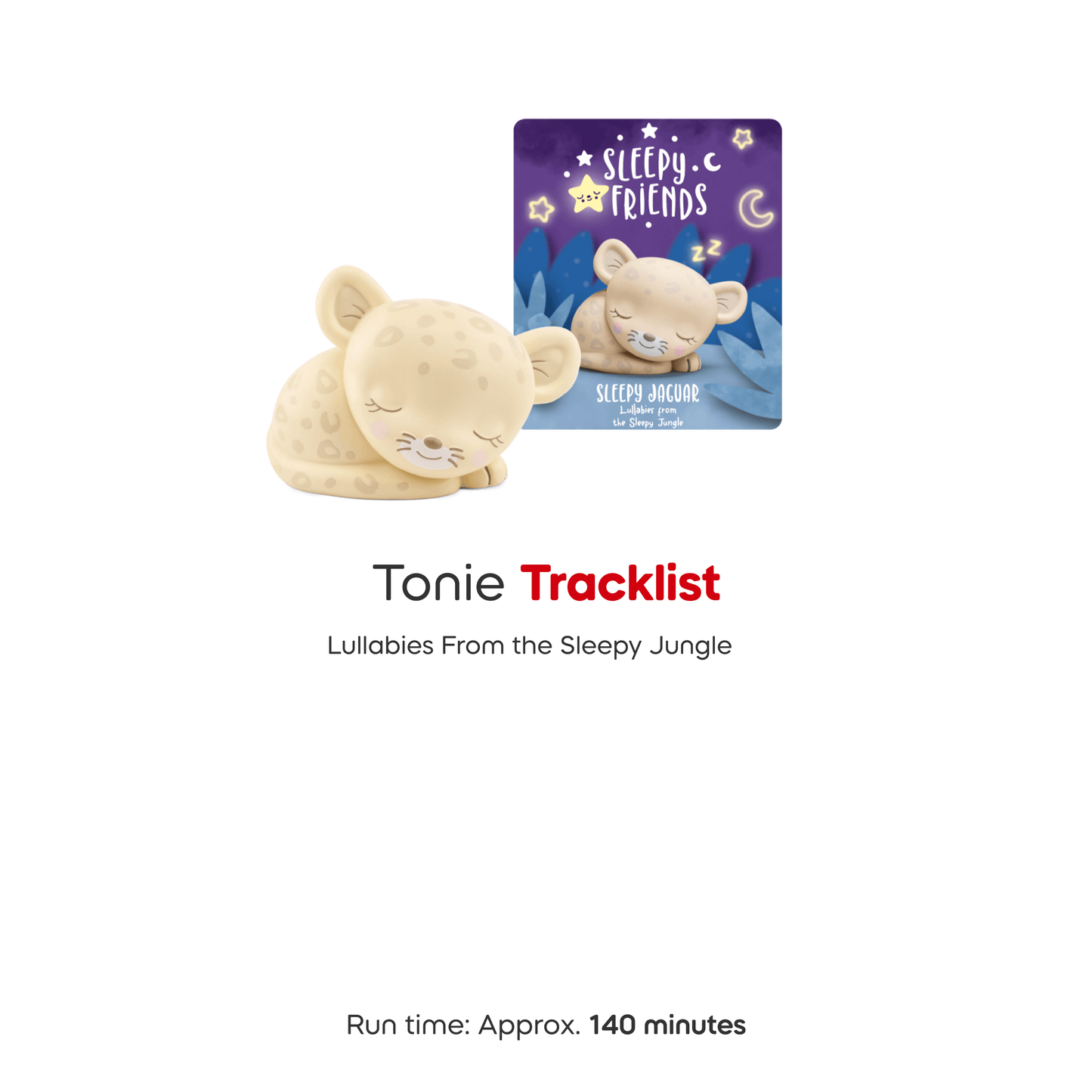 Tonies Sleepy Jaguar Lullabies Audio Character (3y+) - 11002351