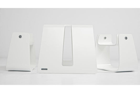 Tulip Leander Table & Stool Set - White - TU600000-03