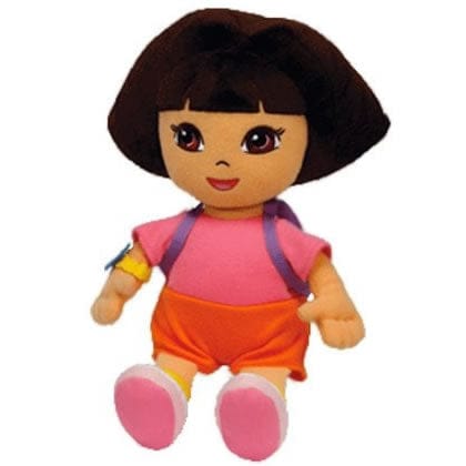 TY Beanie Babies Dora the Explorer - Dora (8") - 40327