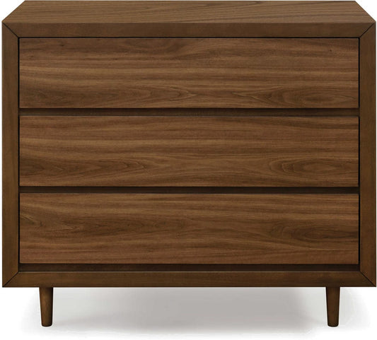 Ubabub Nifty 3-Drawer Dresser - Walnut - UB0320UL