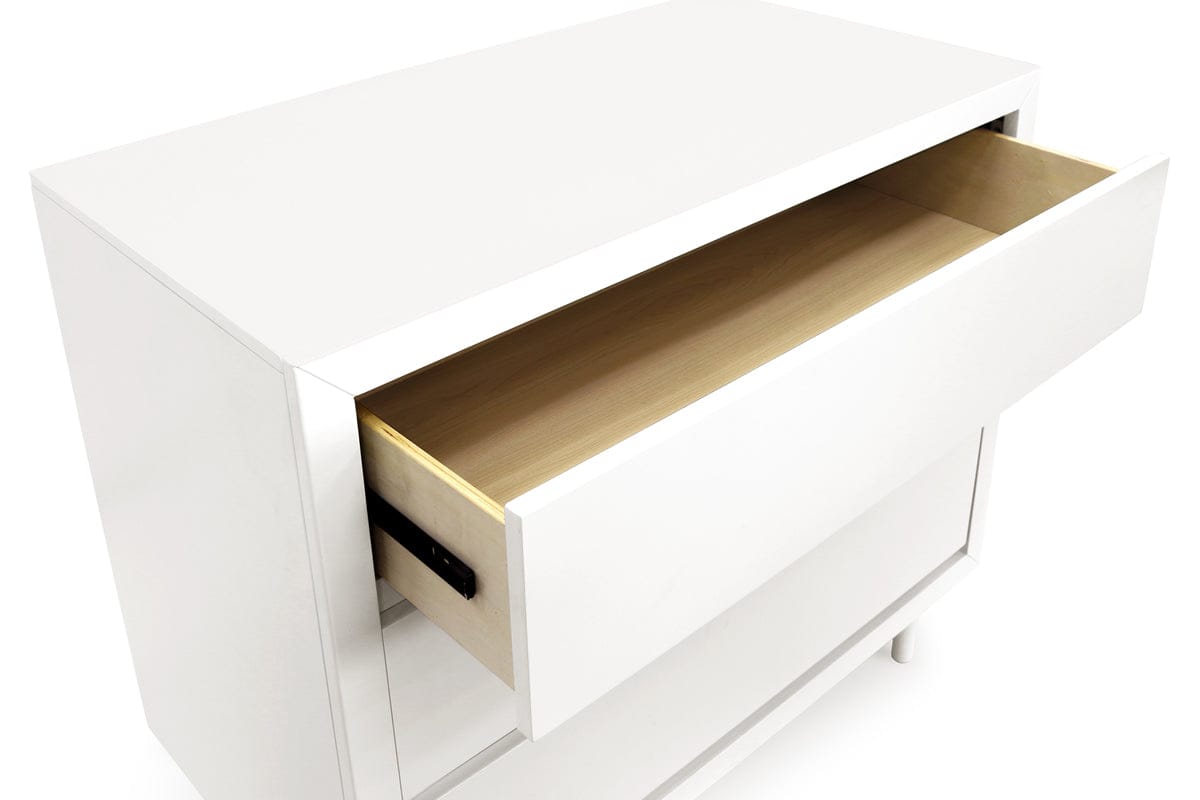 Ubabub Nifty 3-Drawer Dresser - Warm White - UB0320RW
