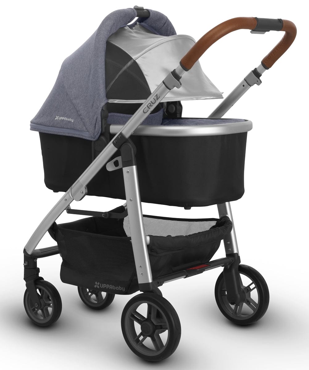 UPPAbaby 2018 CRUZ Stroller - Gregory (Blue Marl/Silver/Leather)