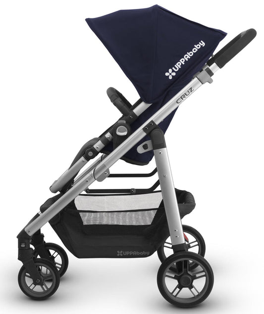 UPPAbaby 2017 CRUZ Stroller - Taylor (Indigo/Silver) - OPEN BOX RETURN