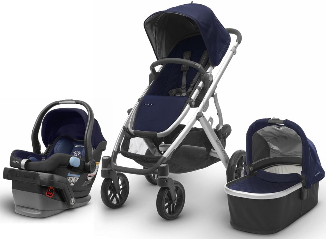 UPPAbaby 2017 VISTA & MESA Travel System - Taylor (Indigo/Silver)