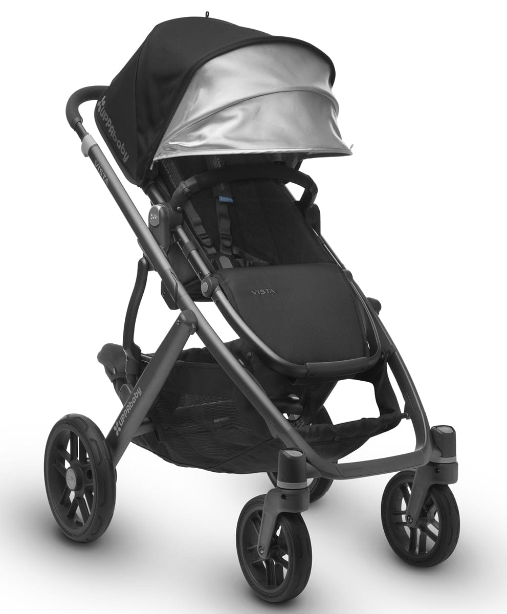 UPPAbaby 2017 VISTA Stroller - Jake (Black/Carbon) - 0317-VIS-US-JKE